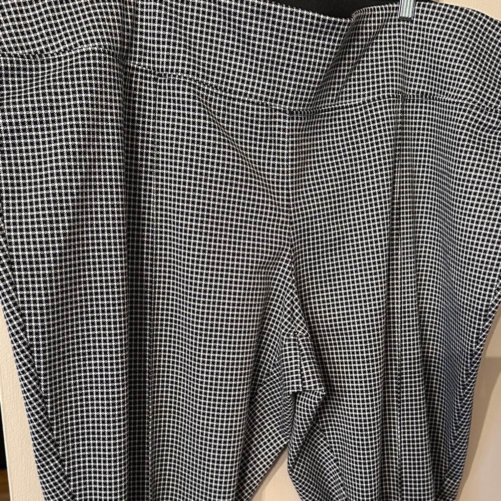 Nine West Leggings Black and White 2XL